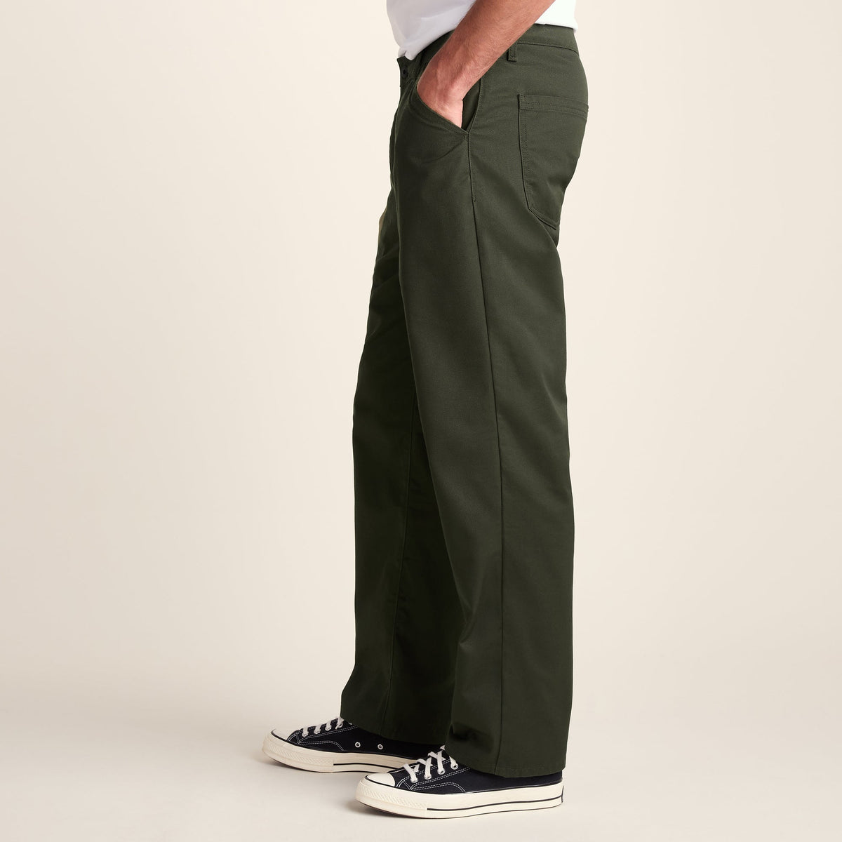 Sam Mens Straight Casual Chino Trouser - Khaki