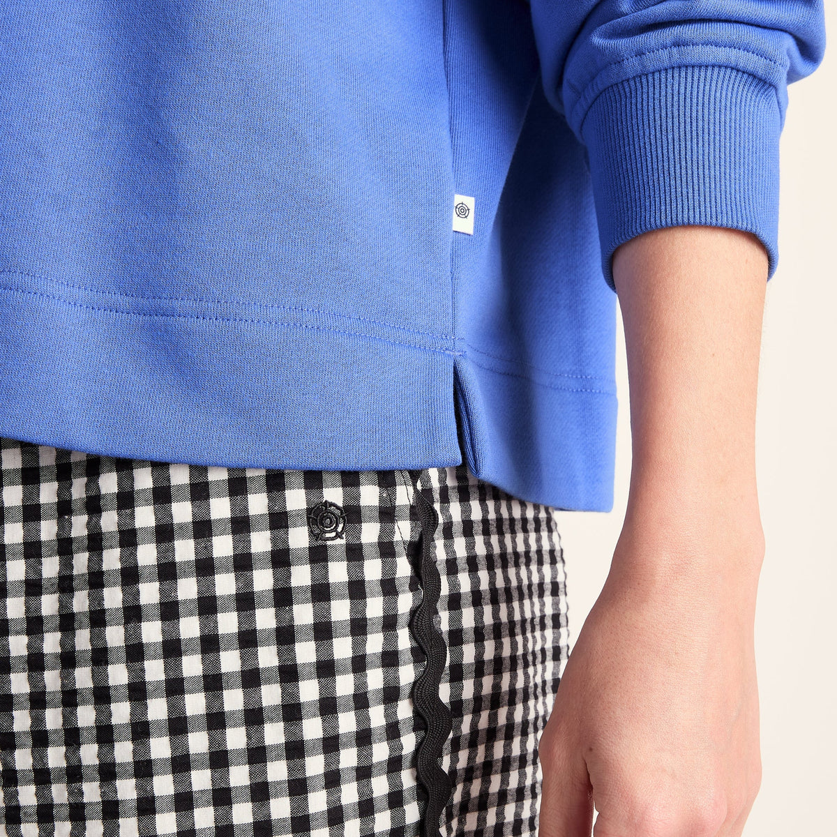 Samara Womens Relaxed Fit Supersoft Sweat - Cornflower Blue