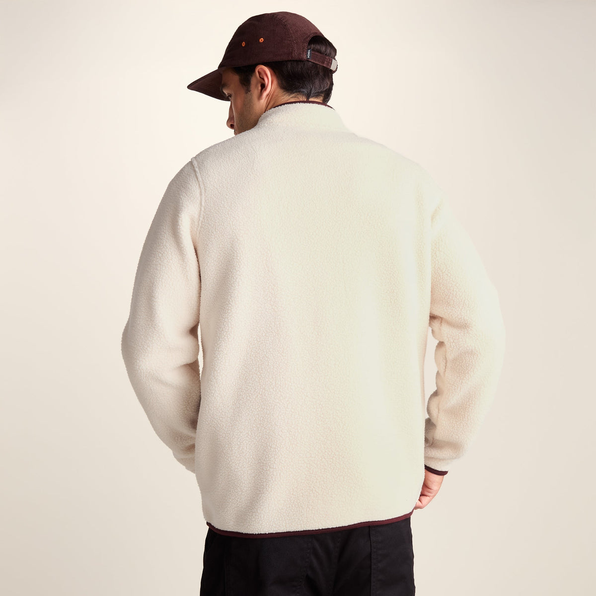Samson Mens Thermal Sherpa Jacket - Buttercream