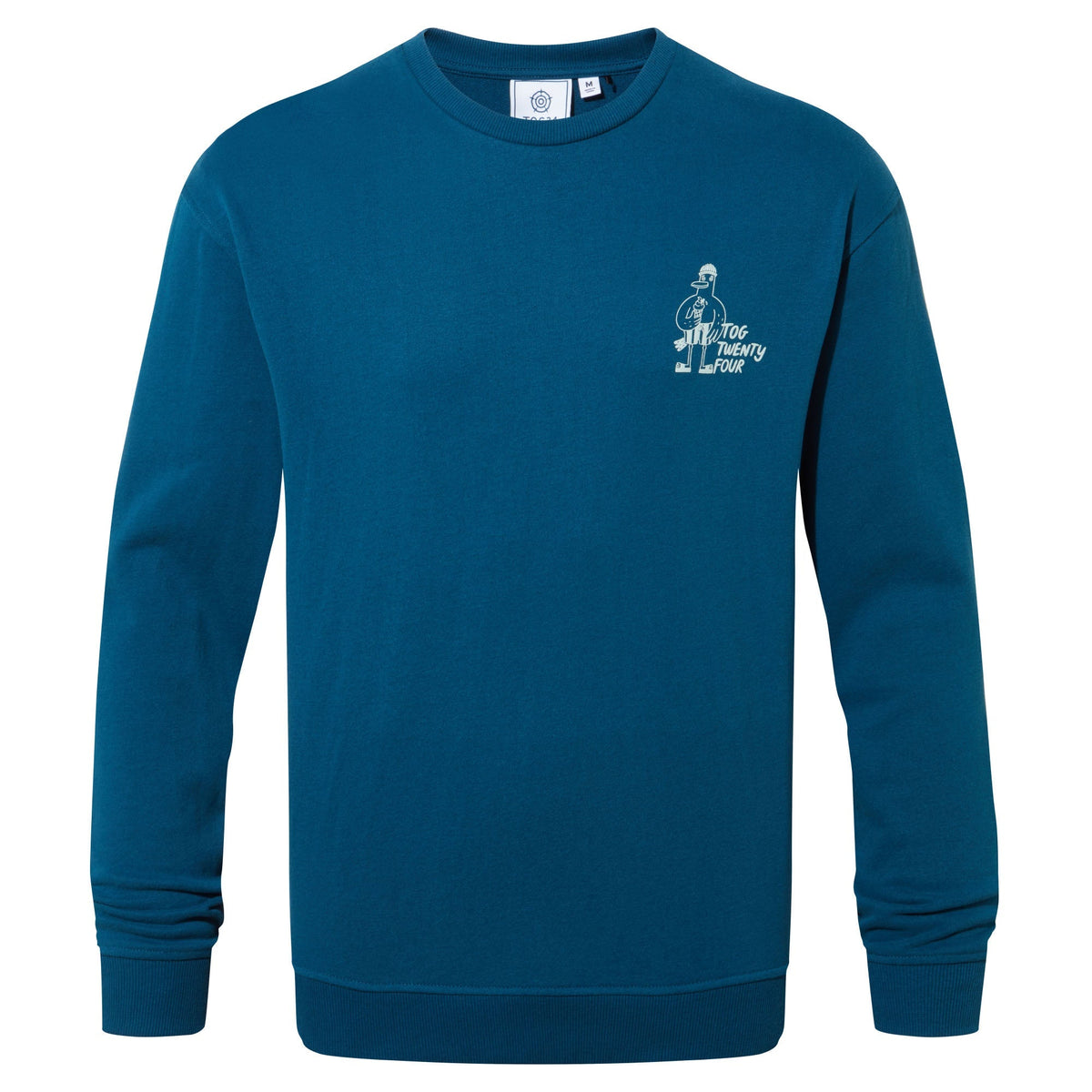 Sunnie Mens Supersoft Hattie Clark Sweatshirt - Deep Sea Blue