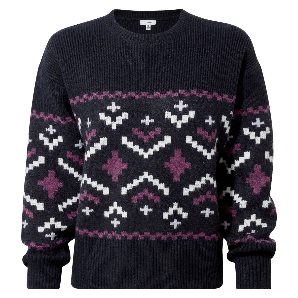 Tamara Womens Chunky Knitted Jumper - Dark Indigo