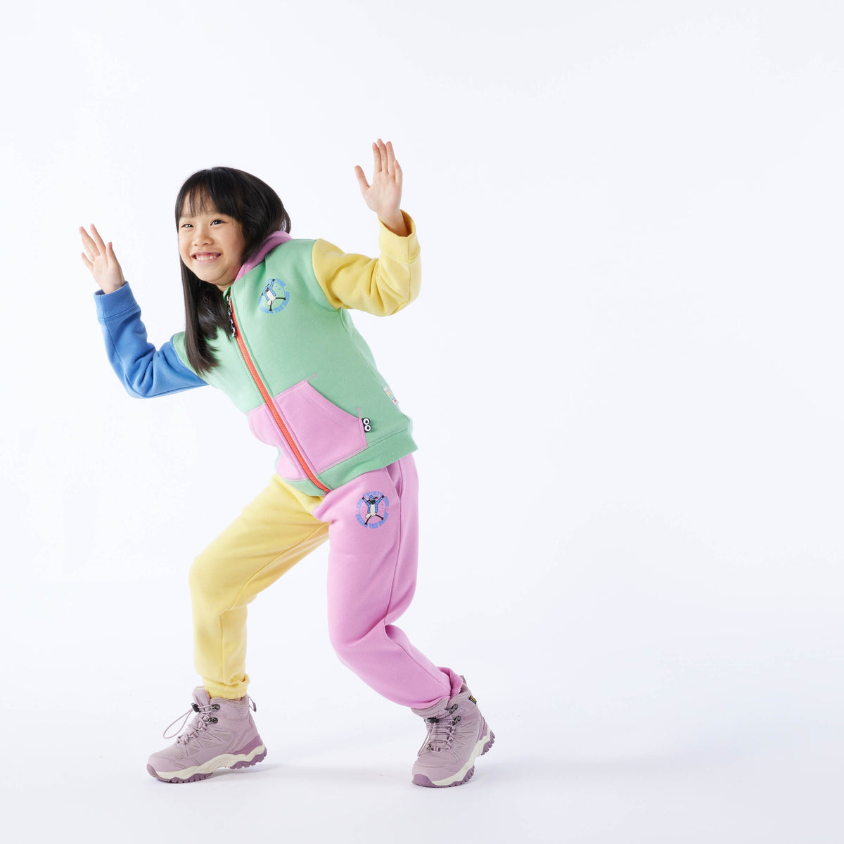 Valais Kids Shaun the Sheep Sweat Pant - Piglet Pink