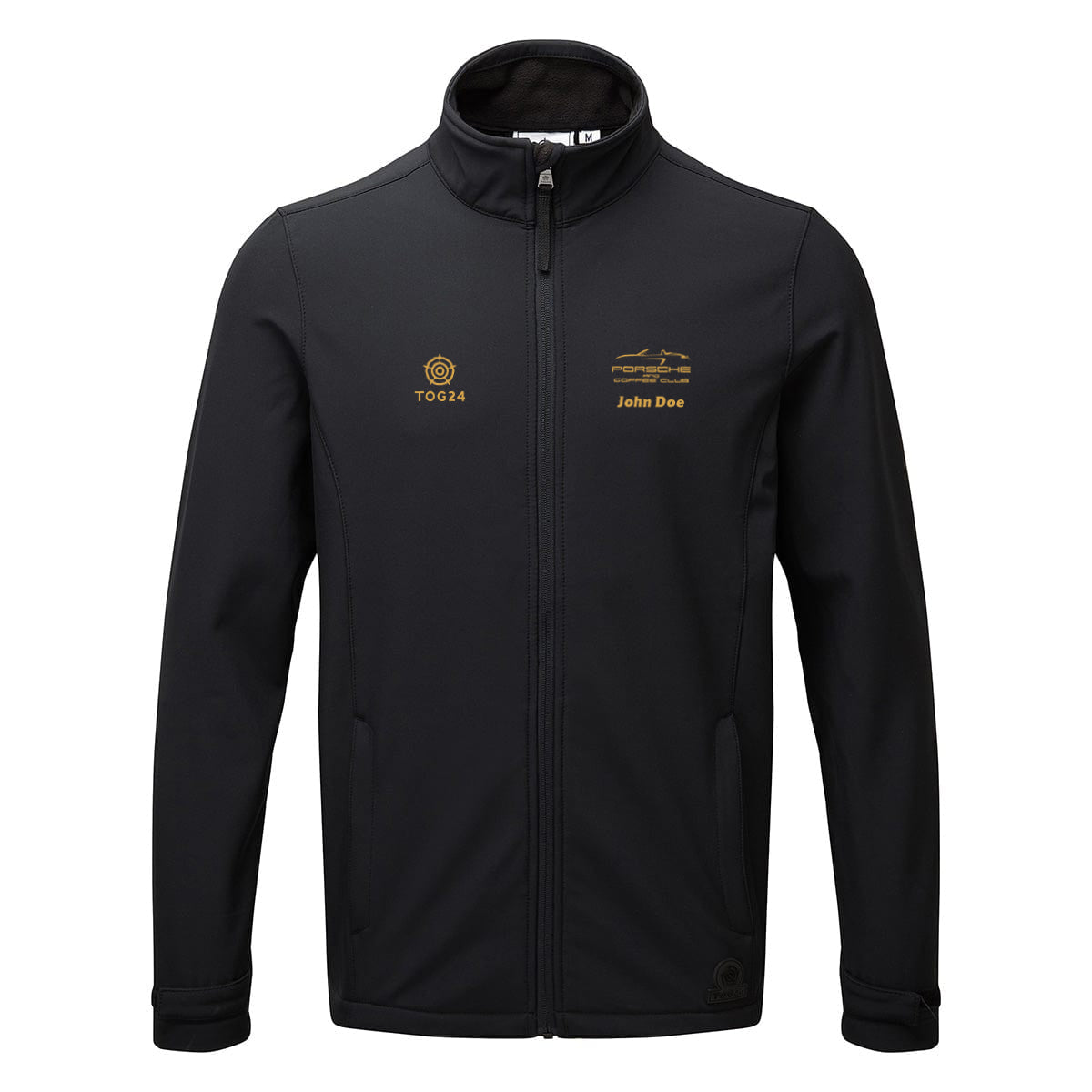 Porsche & Coffee Club Cabriolet Mens - Valley Softshell Jacket Black