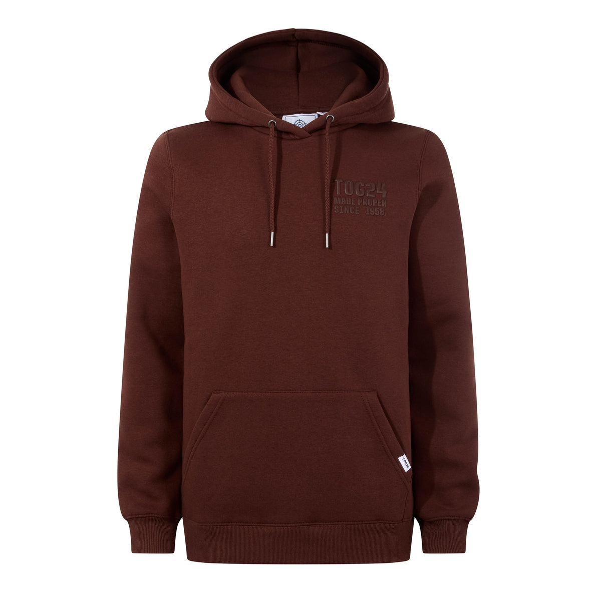 Whalley Mens Supersoft Hoody - Chestnut Brown