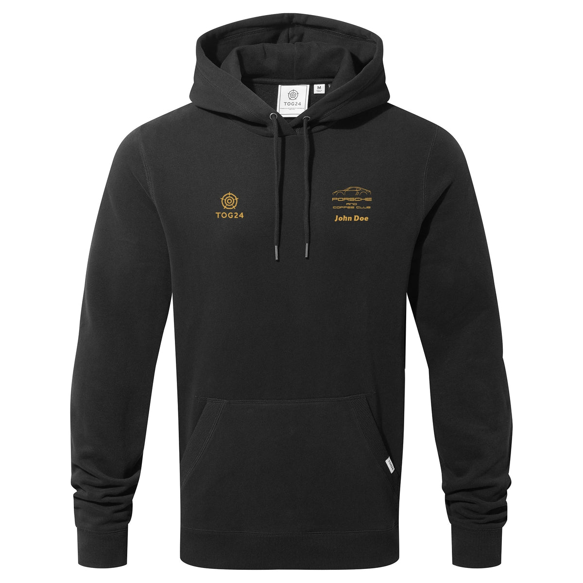 Porsche & Coffee Club Coupe Mens - Wyke Hoody Black