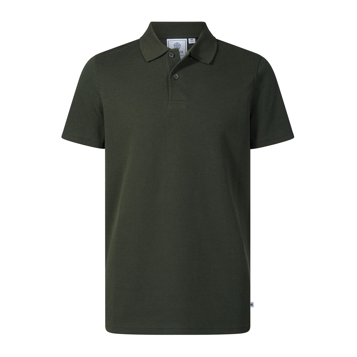 Zaden Mens Polo Shirt - Dark Olive Green