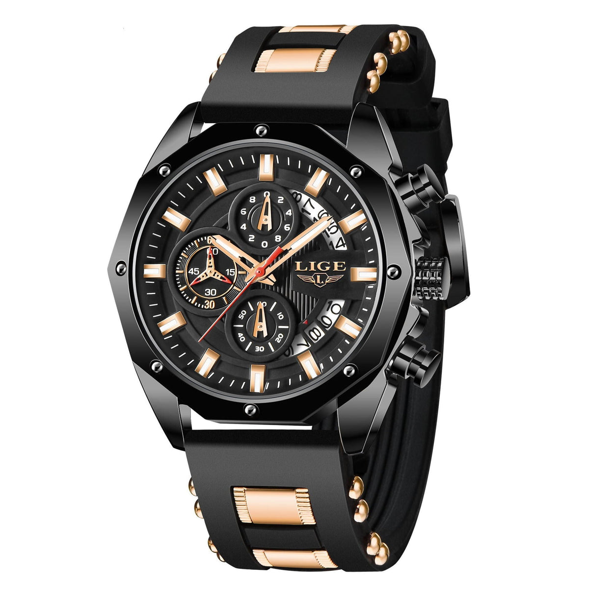 Waterproof Quartz Chronograph Wristwatch