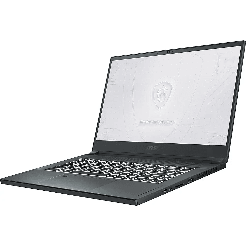 MSI - WS66 15.6" Gaming Laptop - i9-11900H - 64 GB RAM - NVIDIA RTX A5000 - 1 TB SSD - Black - WS6611220