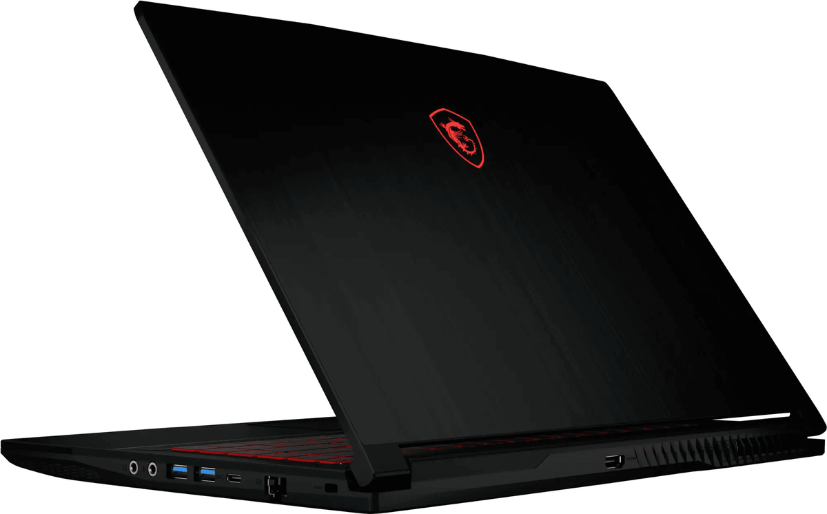 MSI GF63 15.6" Gaming Laptop - i5-10500H - 8GB RAM - GTX 1650 - 256GB SSD - Black - GF63818