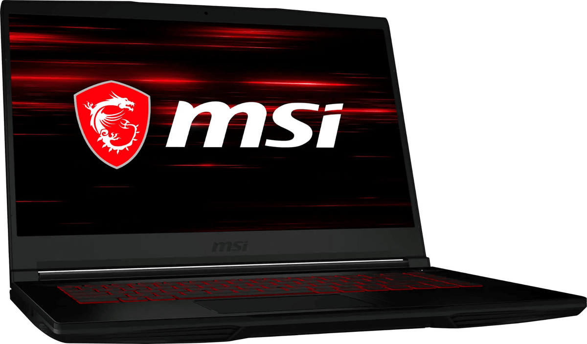 MSI GF63 15.6" Gaming Laptop - i5-10500H - 8GB RAM - GTX 1650 - 256GB SSD - Black - GF63818