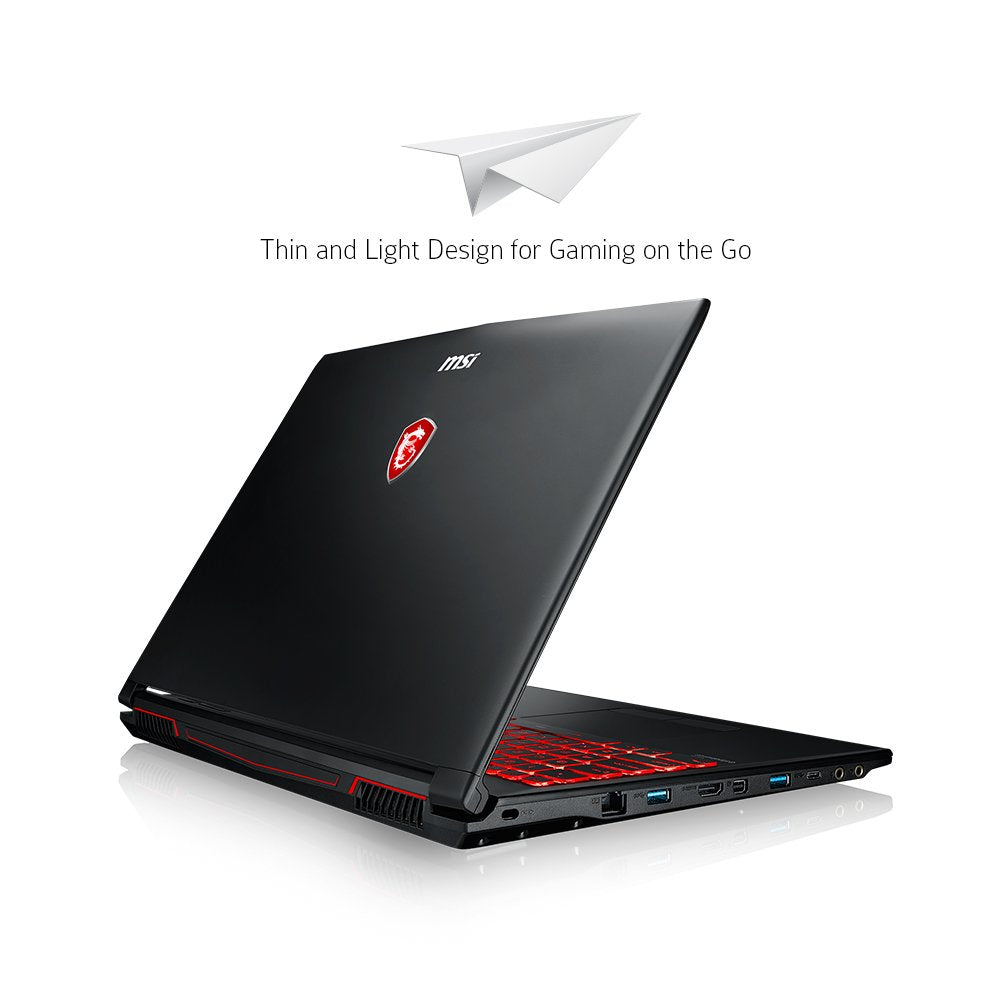 MSI GL62M 7REX-1896US 15.6" FHD- i7-7700HQ,  GTX 1050Ti, 8GB RAM, 128GB SSD + 1TB Hard Drive