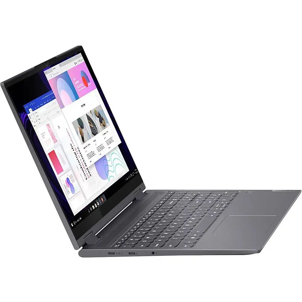 Lenovo Yoga 7 15.6" FHD 2-in-1 Touchscreen laptop - Intel Core i7-1165G7 - 12GB RAM - 512GB SSD - Slate Gray - 82BJ007QUS