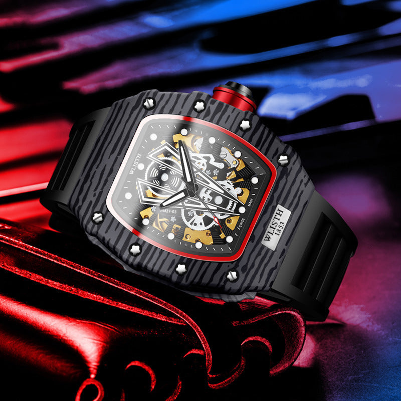 Luxury Self-Winding Stainless Steel Wristwatch
