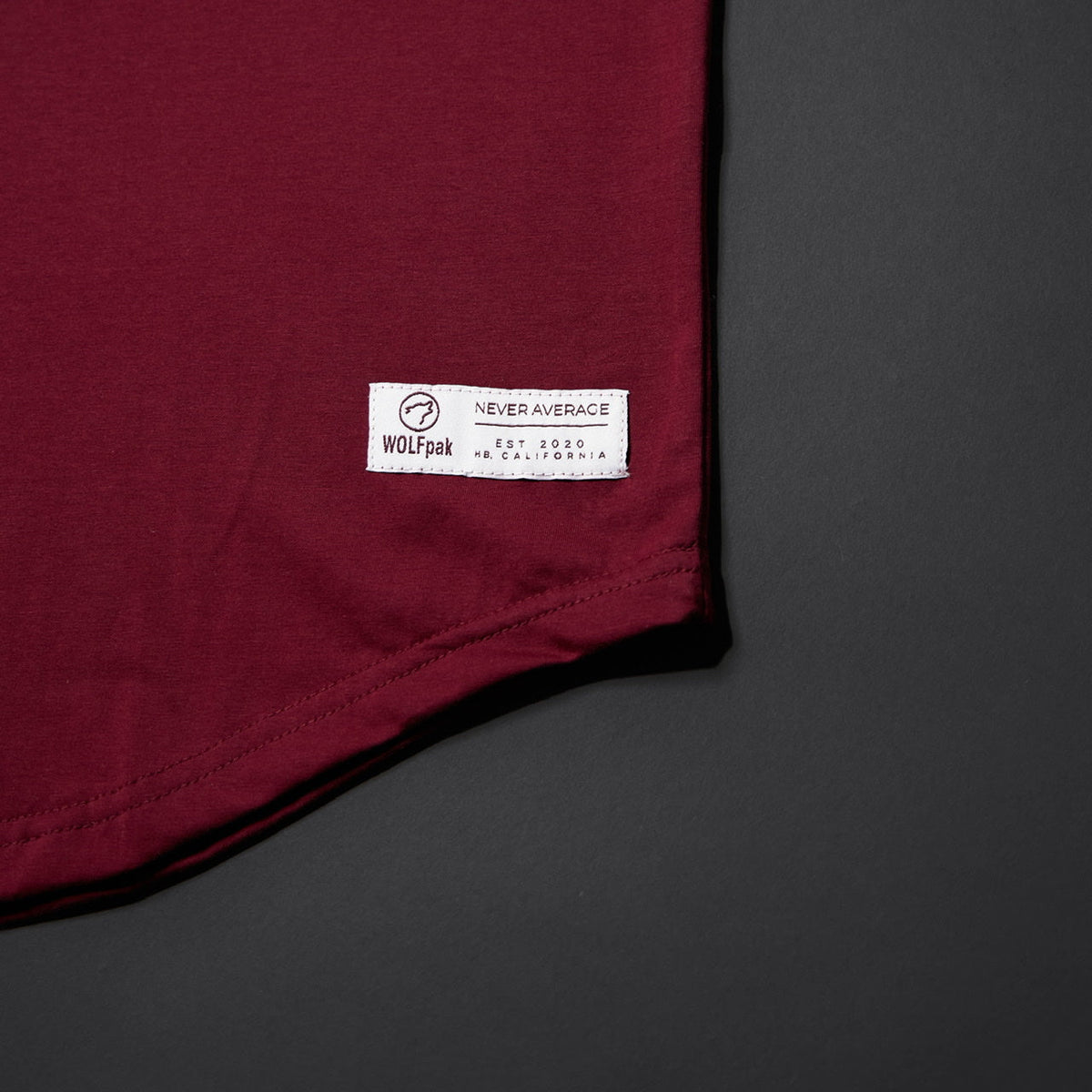 Men's Performance Tank Crimson Red W/ Off White Border (SALE)
