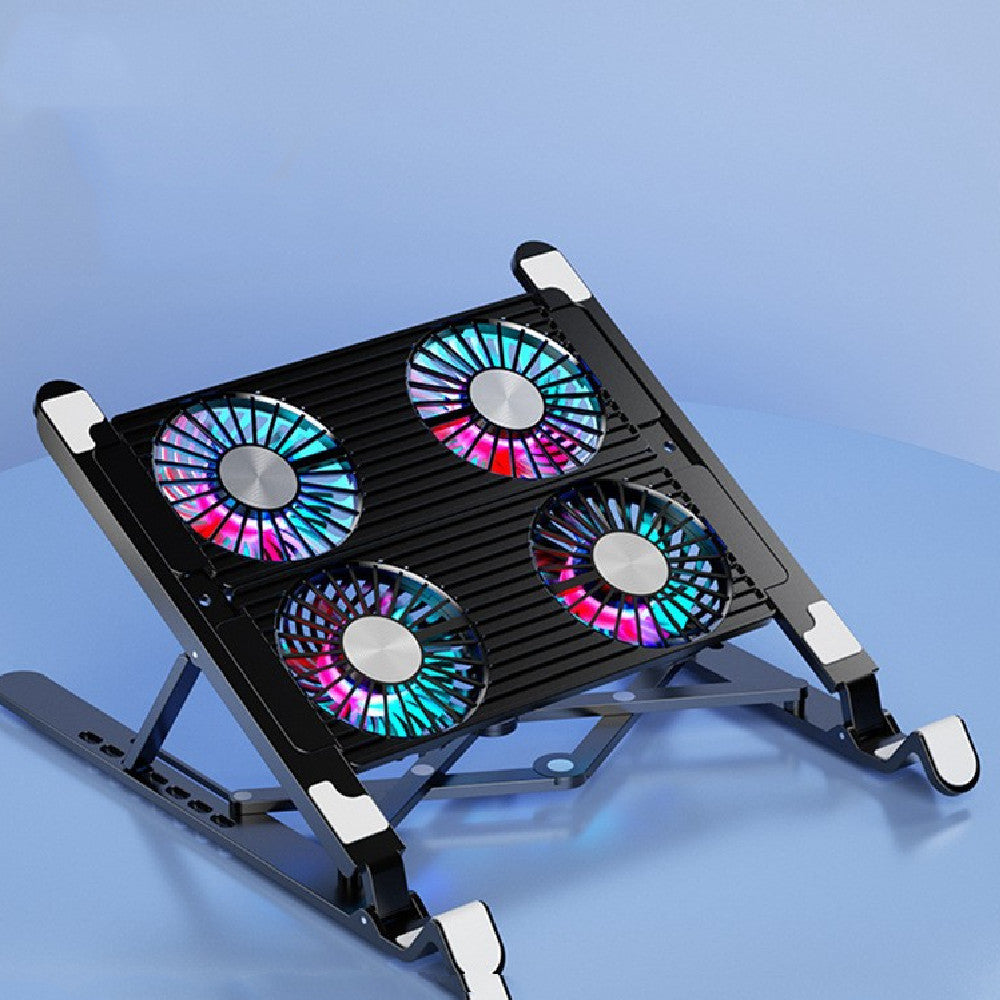 Folding Laptop Stand with Cooling Fan