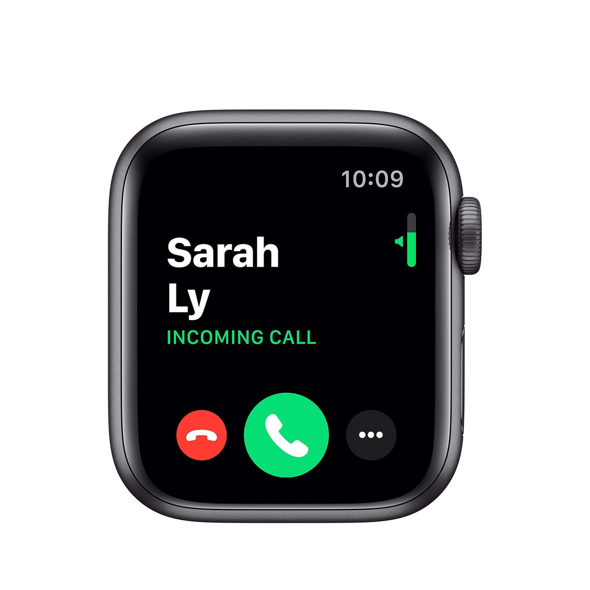Apple Watch Series 5 (GPS, 40MM) - Space Gray Aluminum Case with Black Sport Band - MWV82LL/A