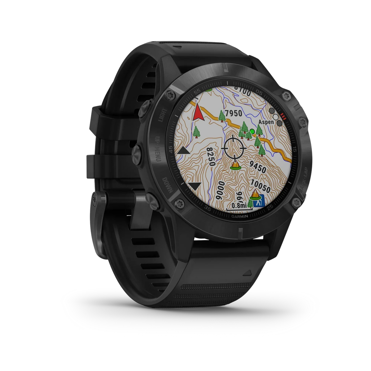Garmin - fēnix 6 Pro GPS Smartwatch 47mm Fiber-Reinforced Polymer - Black (010-02158-01)