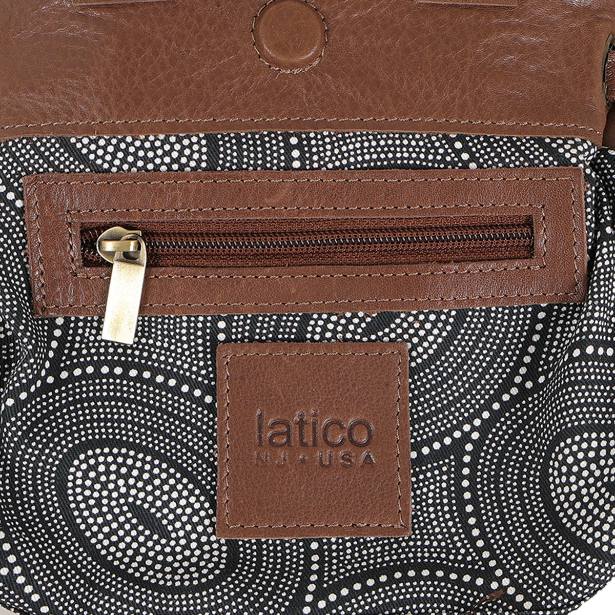 Malibu Milled Leather Crossbody Bag