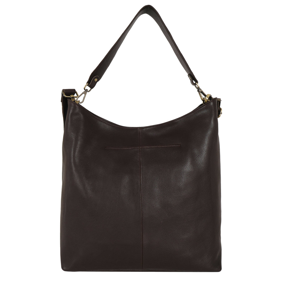 Bree Milled Leather Shoulder Bag