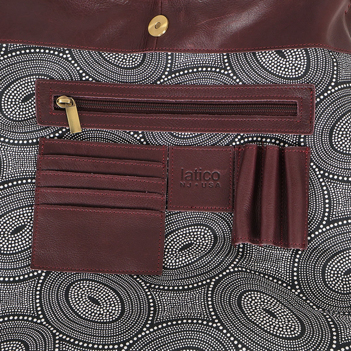 Bree Milled Leather Shoulder Bag