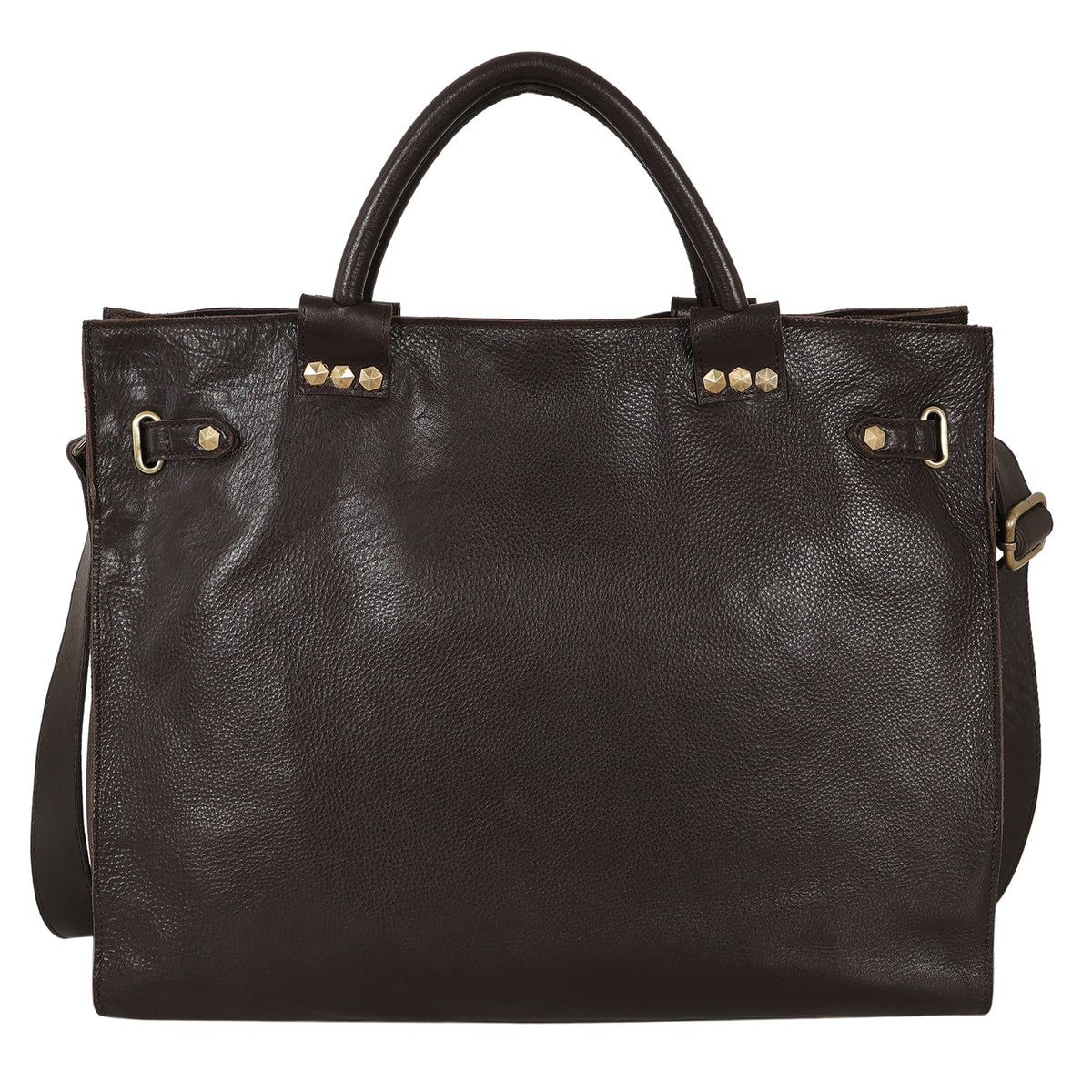 Mare Milled Leather Crossbody Bag