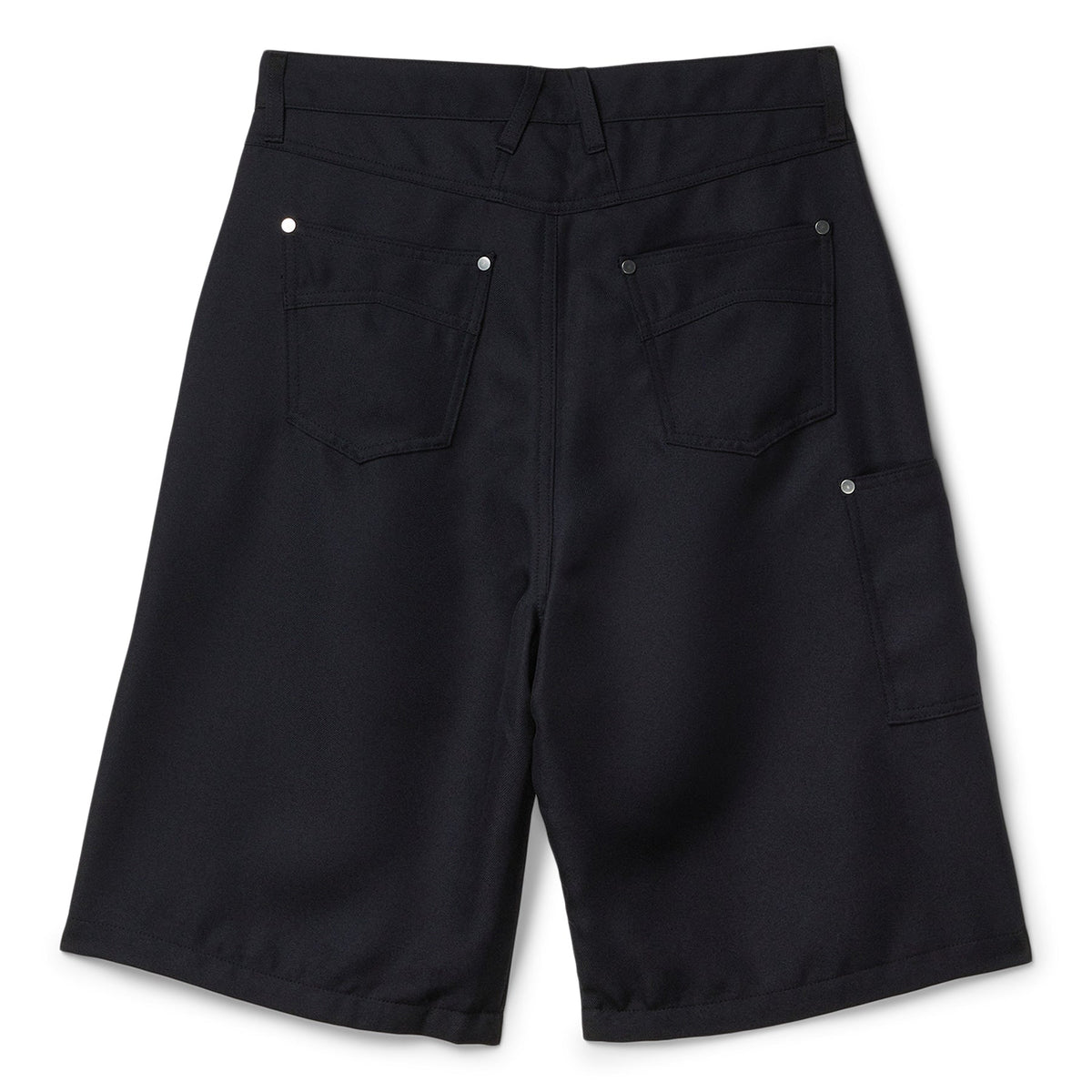 Rhude Reza Double Knee Baggy Short (Black)