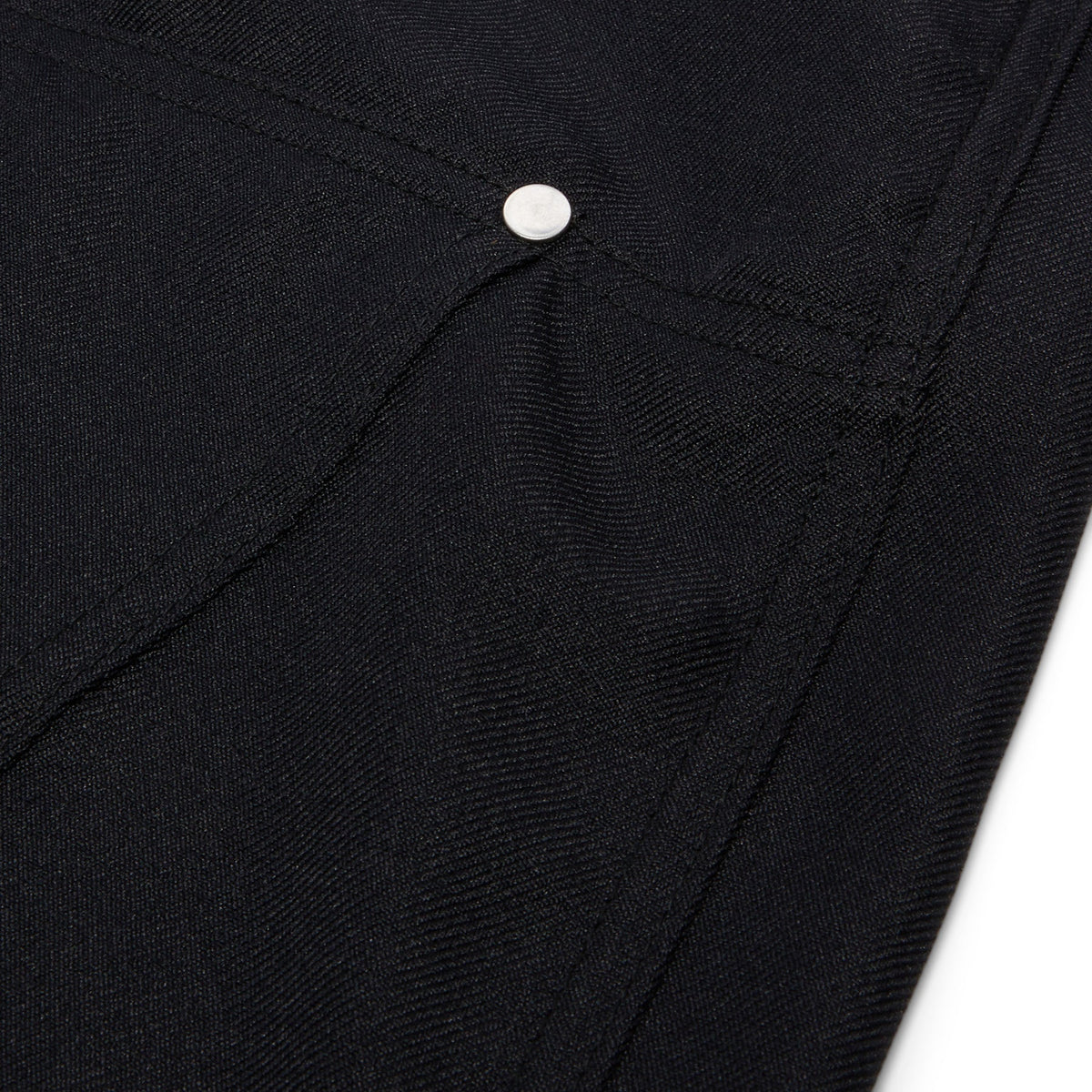 Rhude Reza Double Knee Baggy Short (Black)