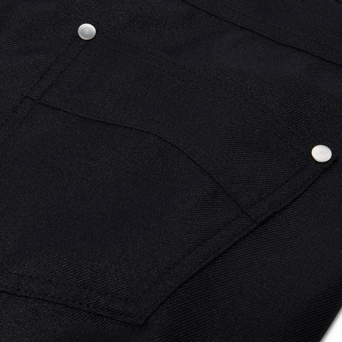 Rhude Reza Double Knee Baggy Short (Black)