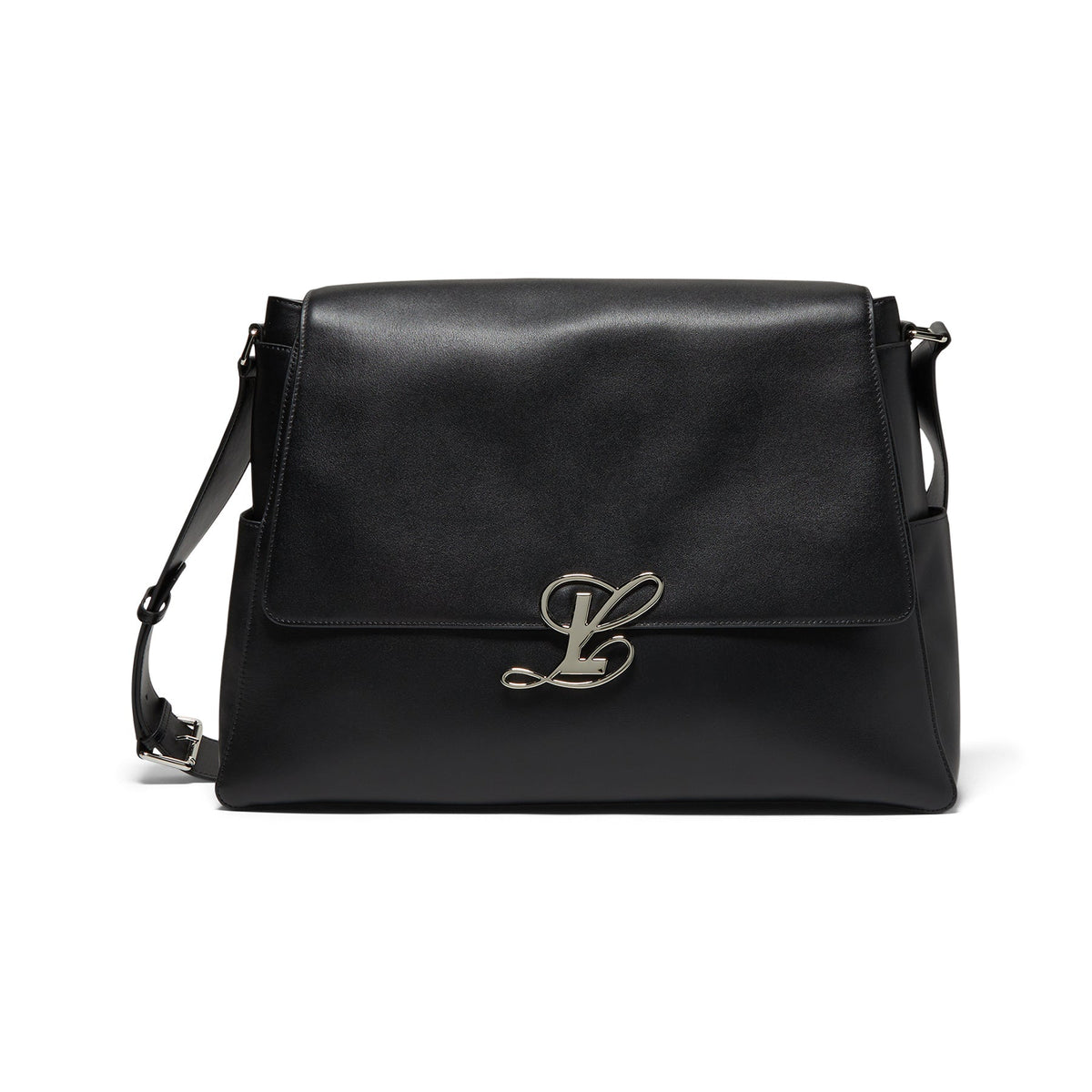 Luar Messenger Bag (Smooth black)