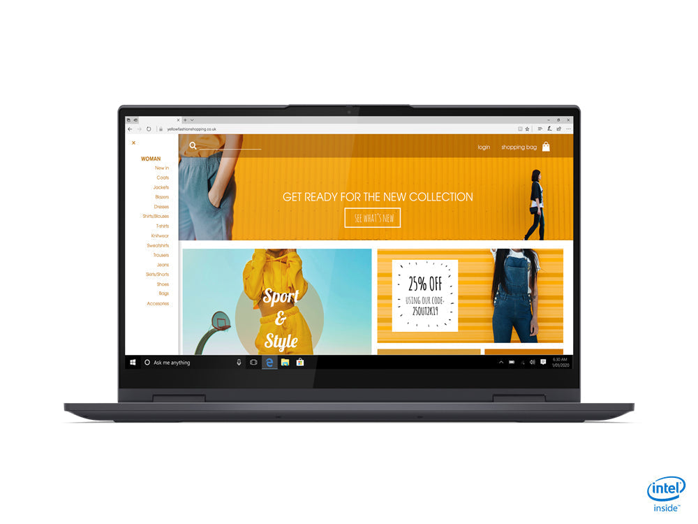Lenovo Yoga 7 15ITL5 - 15.6" FHD Touch - i7-1165G7 - 8GB RAM - 512GB SSD - Slate Grey - 82BJ0004US