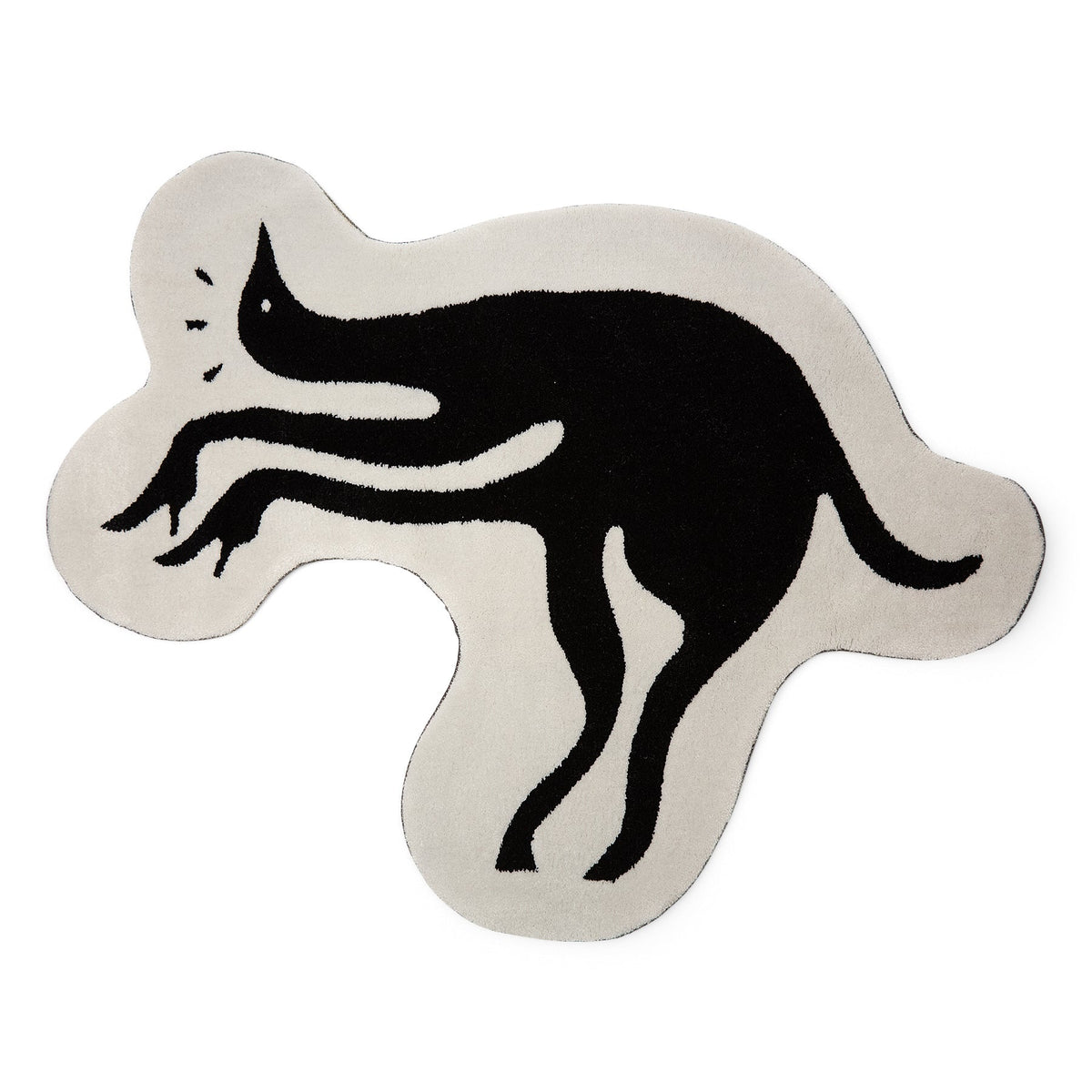 By Parra High Heel Gloves Tufted Rug (White)