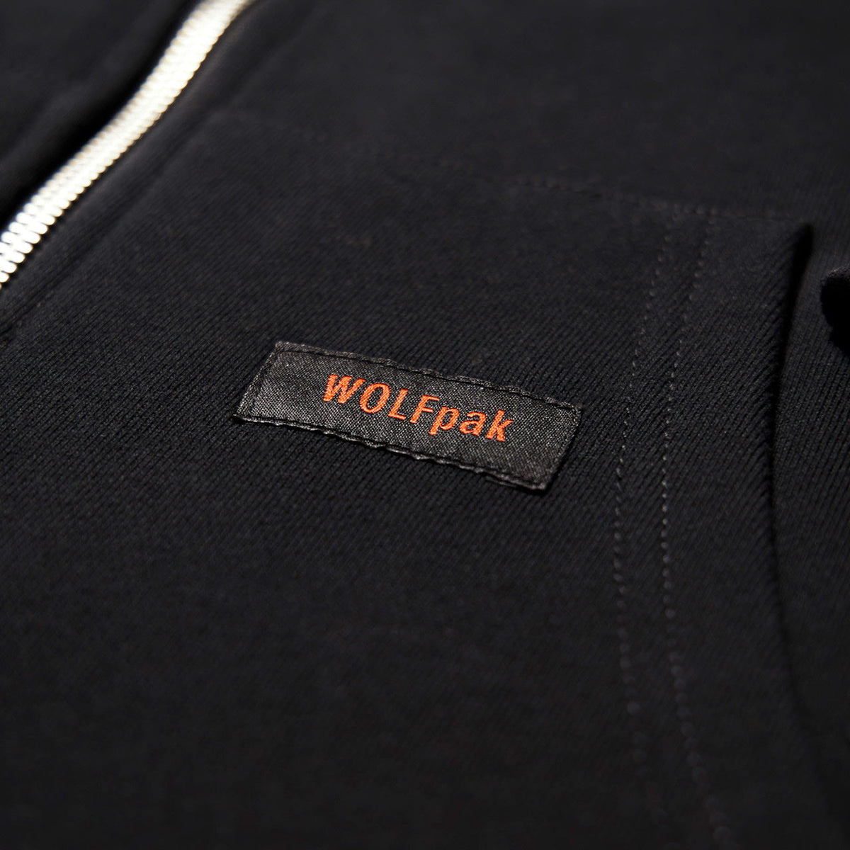 Alpha Black Savage Red Zip Up Hoodie