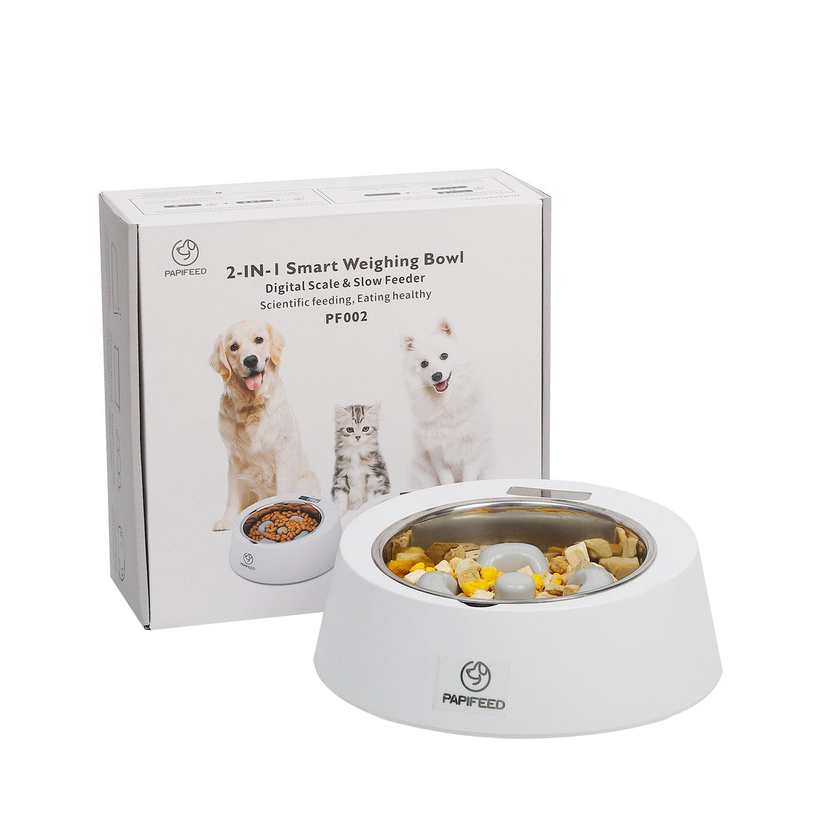 Smart Weighing Slow Feeder Bowl