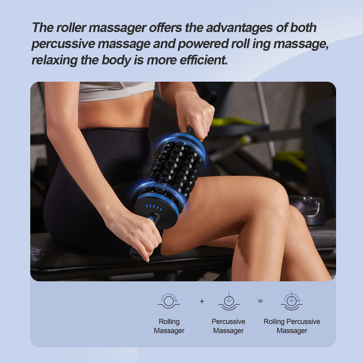 Handheld Electric Muscle Roller Massager