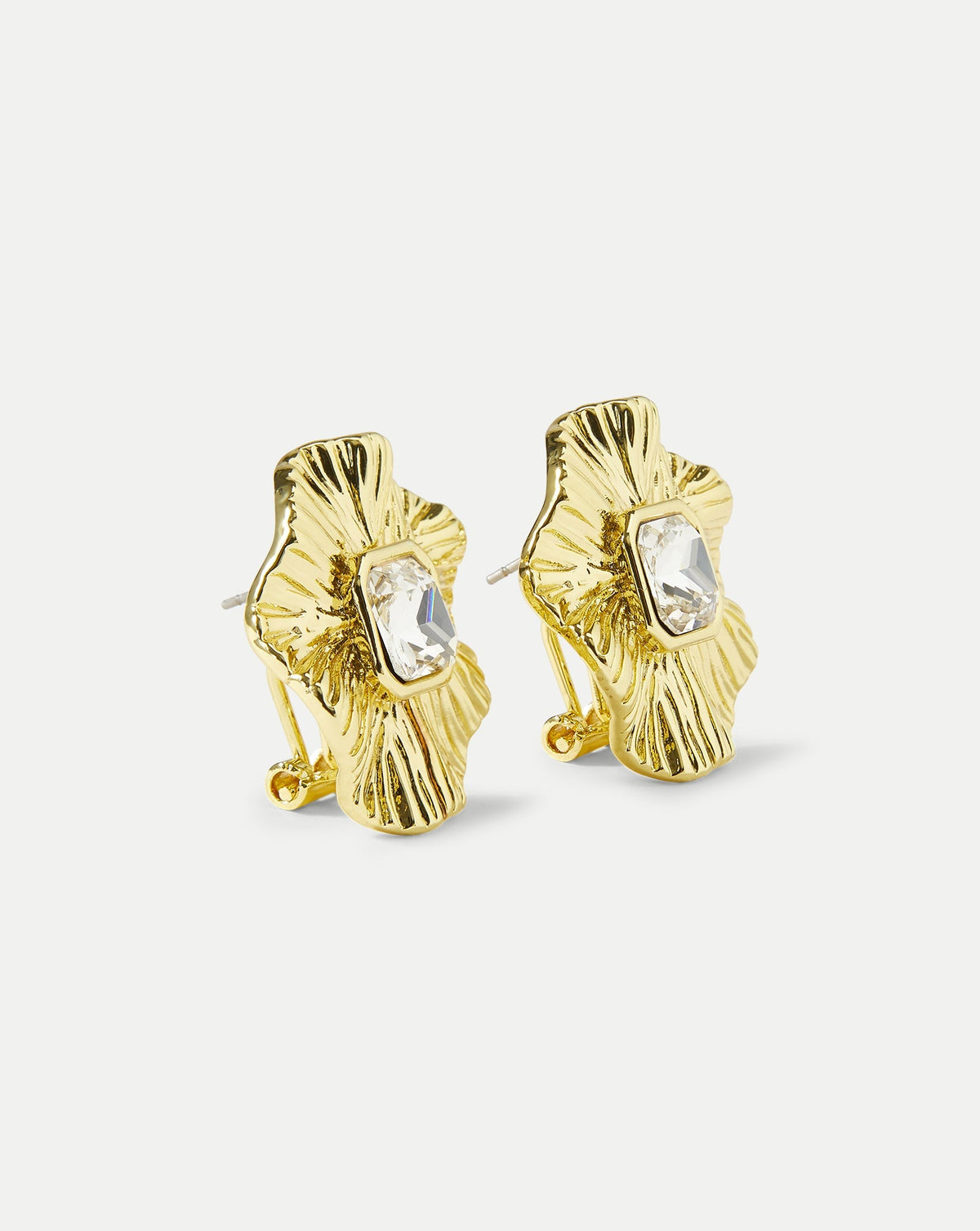 Gold Floral Earring