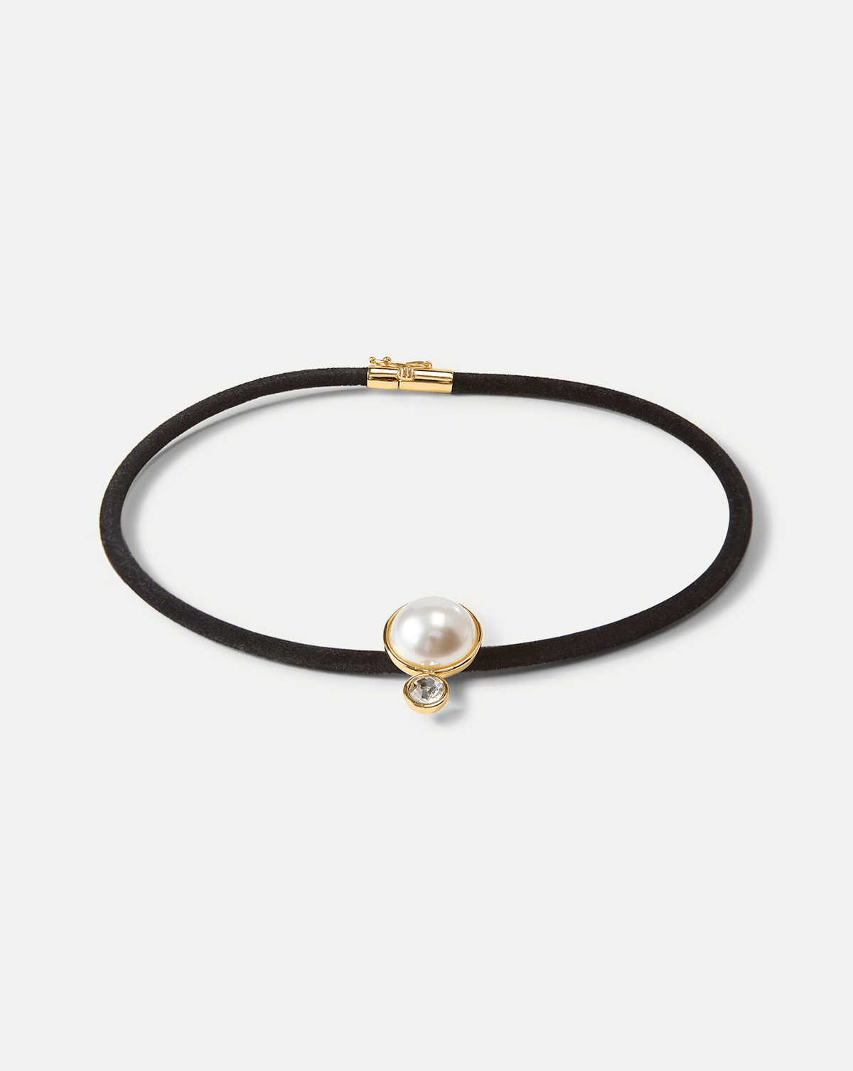 Pearl Pendant Cord Necklace