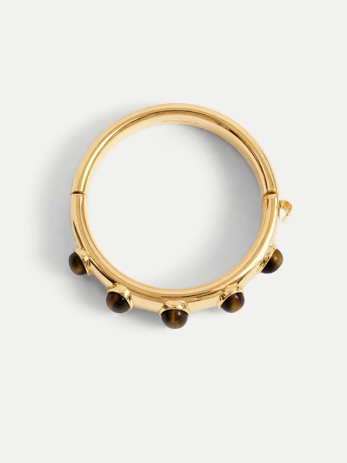 Tiger’s Eye Cabochon Bangle