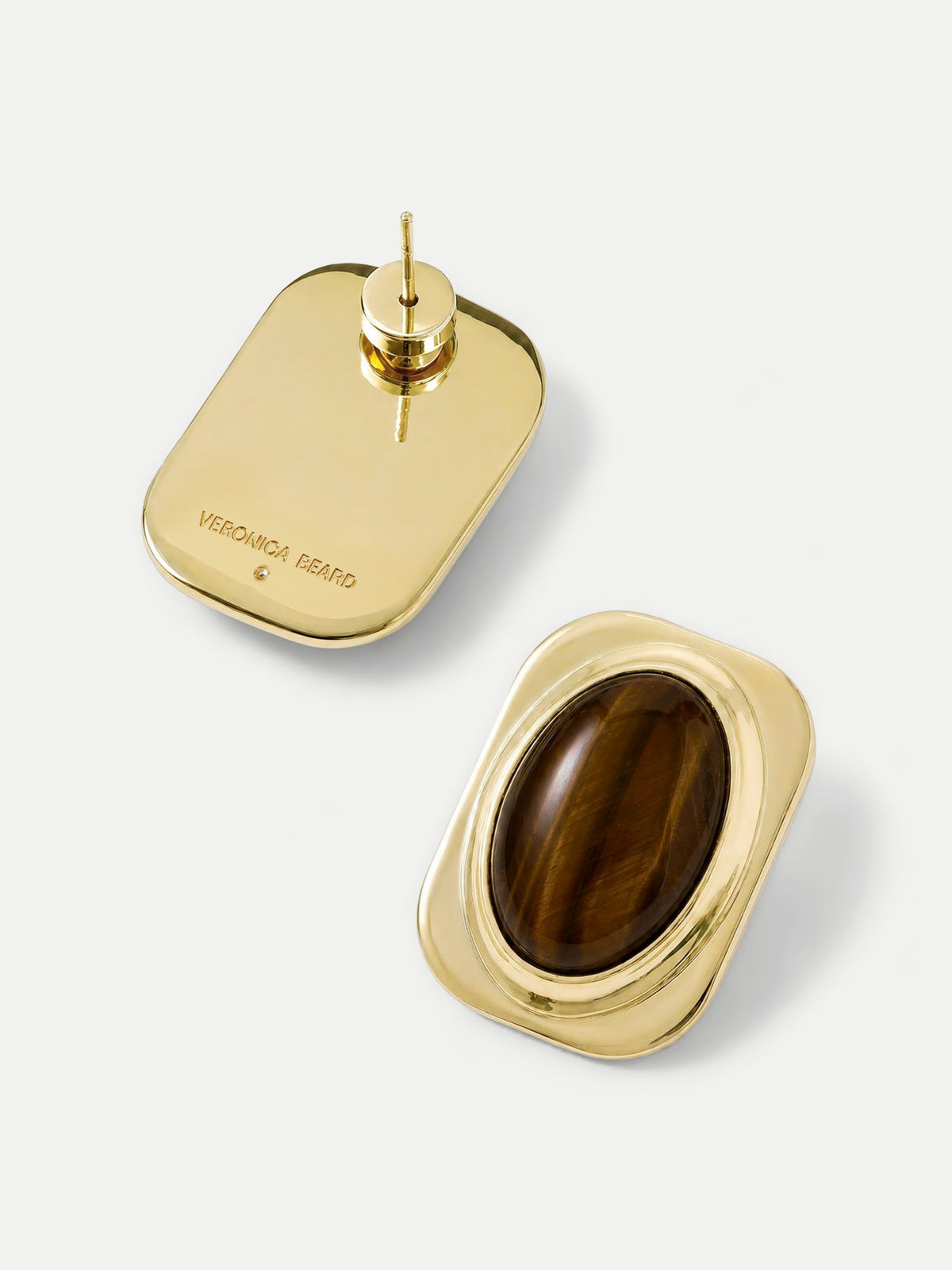 Tiger’s Eye Post Earring