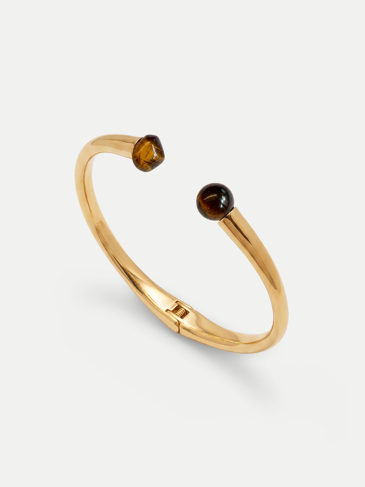 Tiger’s Eye Open Collar Necklace
