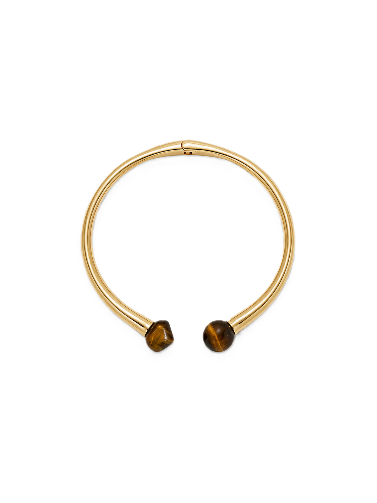 Tiger’s Eye Open Collar Necklace