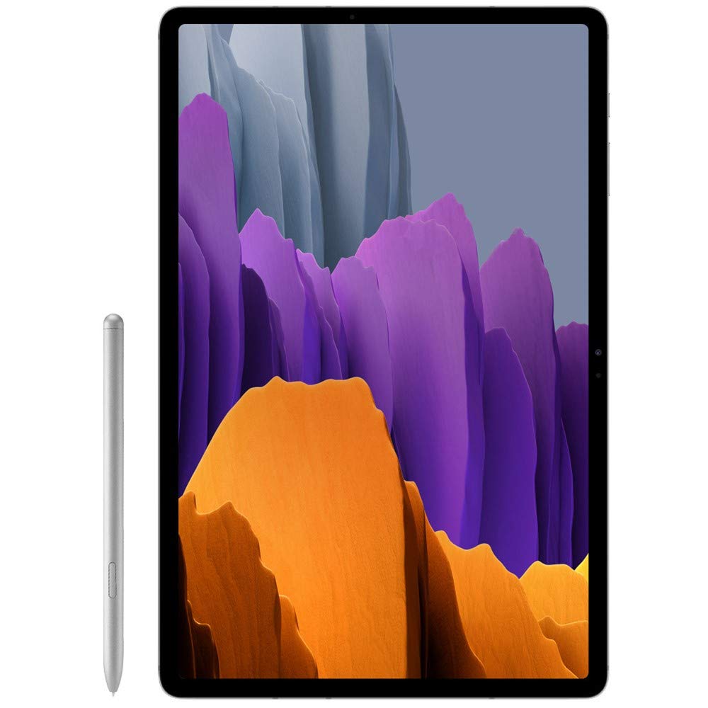 Samsung Galaxy Tab S7+ 12.4" 128GB S Pen Wi-Fi - Mystic Silver - SM-T970NZSAXAR