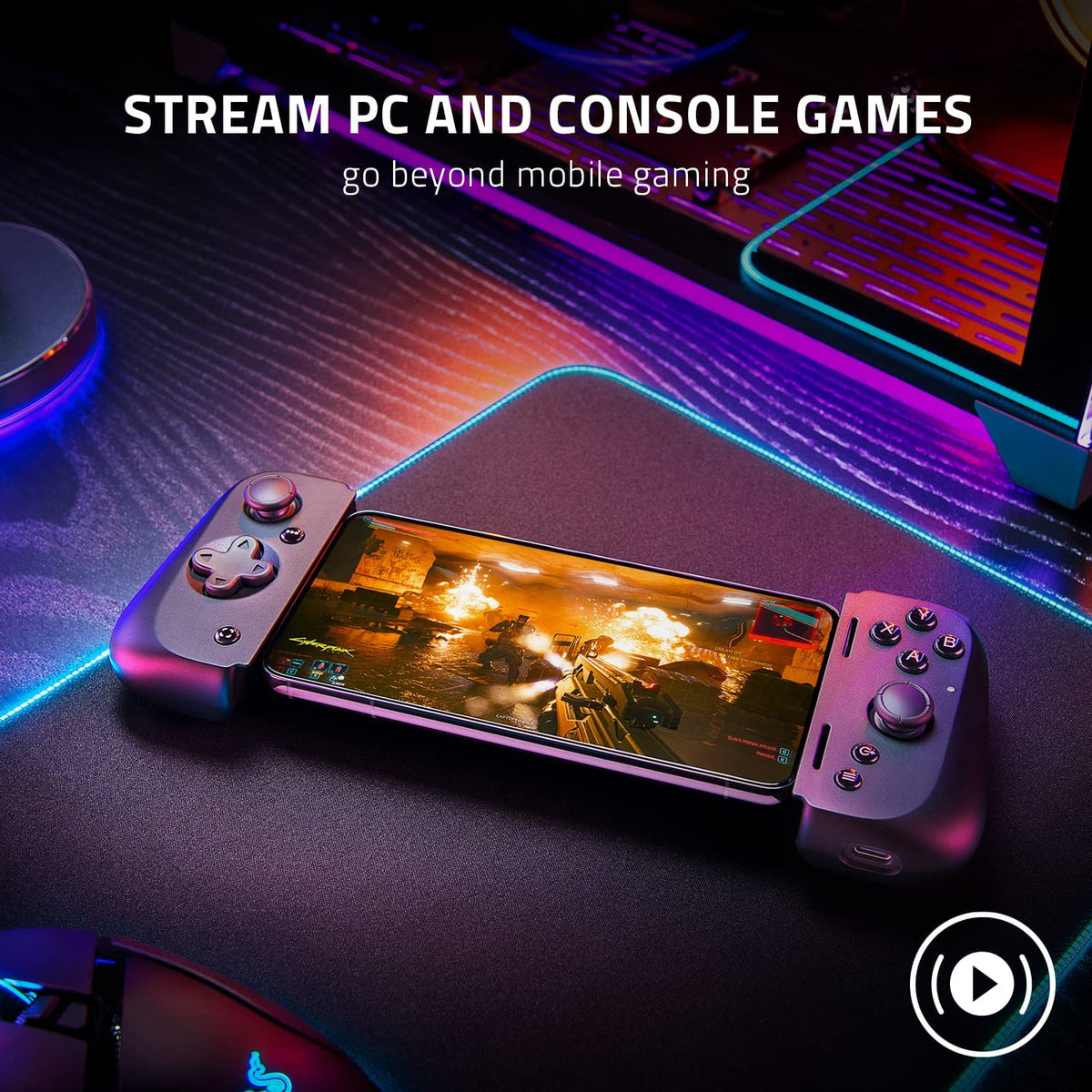 Razer Kishi V2 Universal Gaming Controller for Android - RZ06-02900100-R3U1