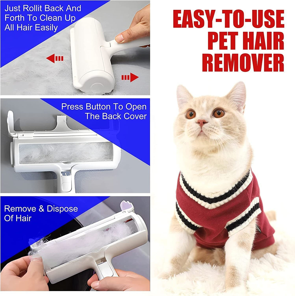 Pet Hair Remover Roller