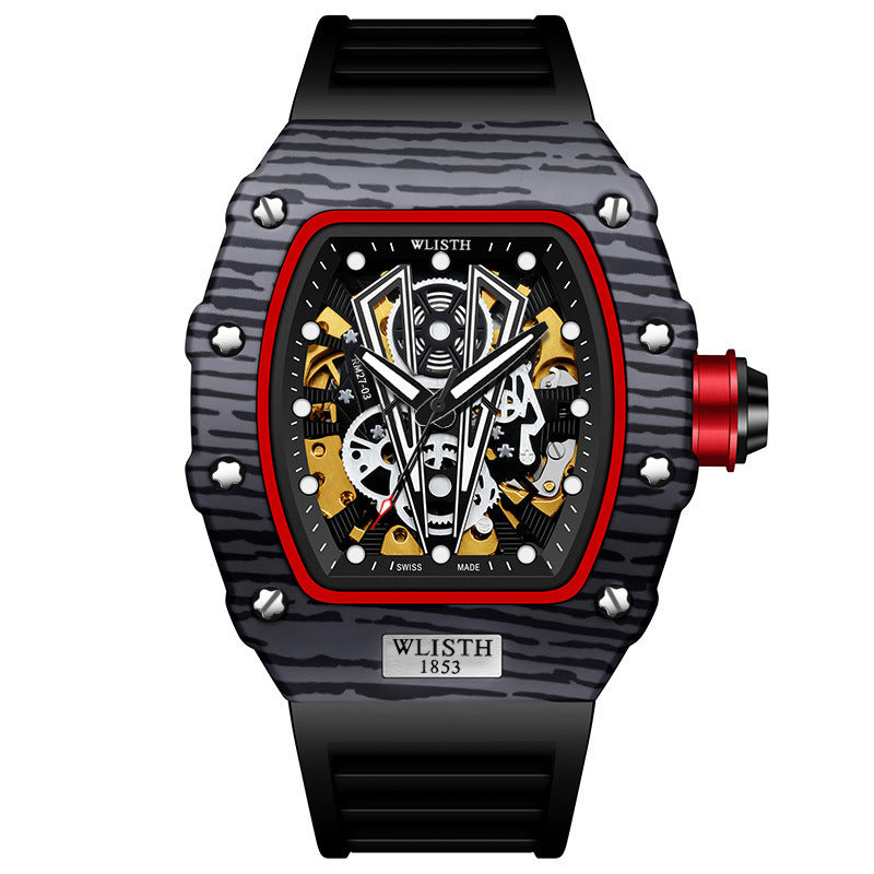 Luxury Self-Winding Stainless Steel Wristwatch