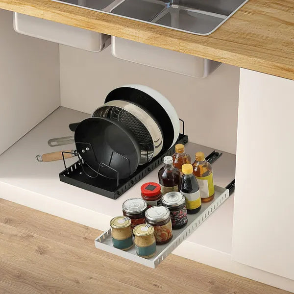 Pull-Out Pots & Pans Organizer
