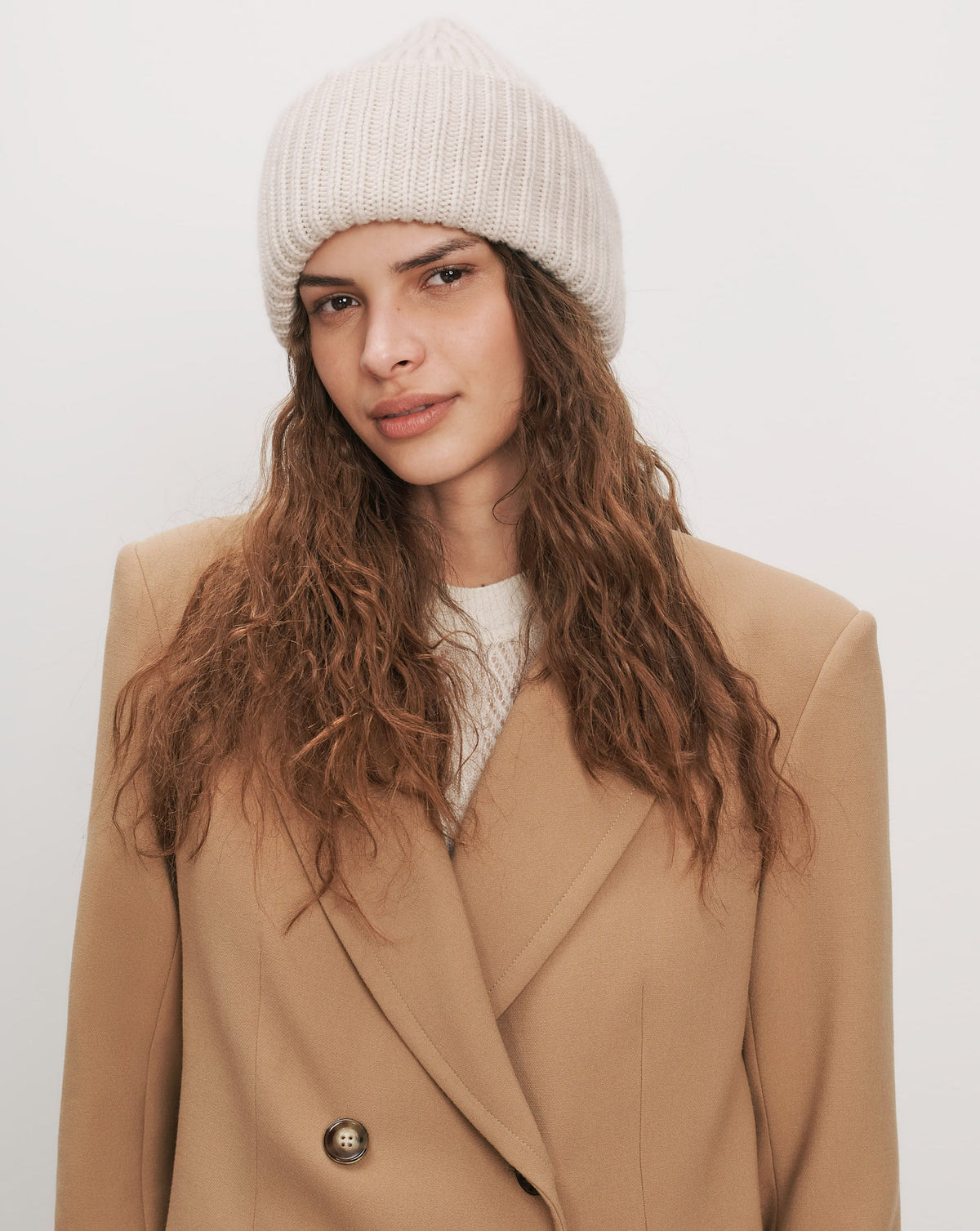 Wool-Cashmere Beanie