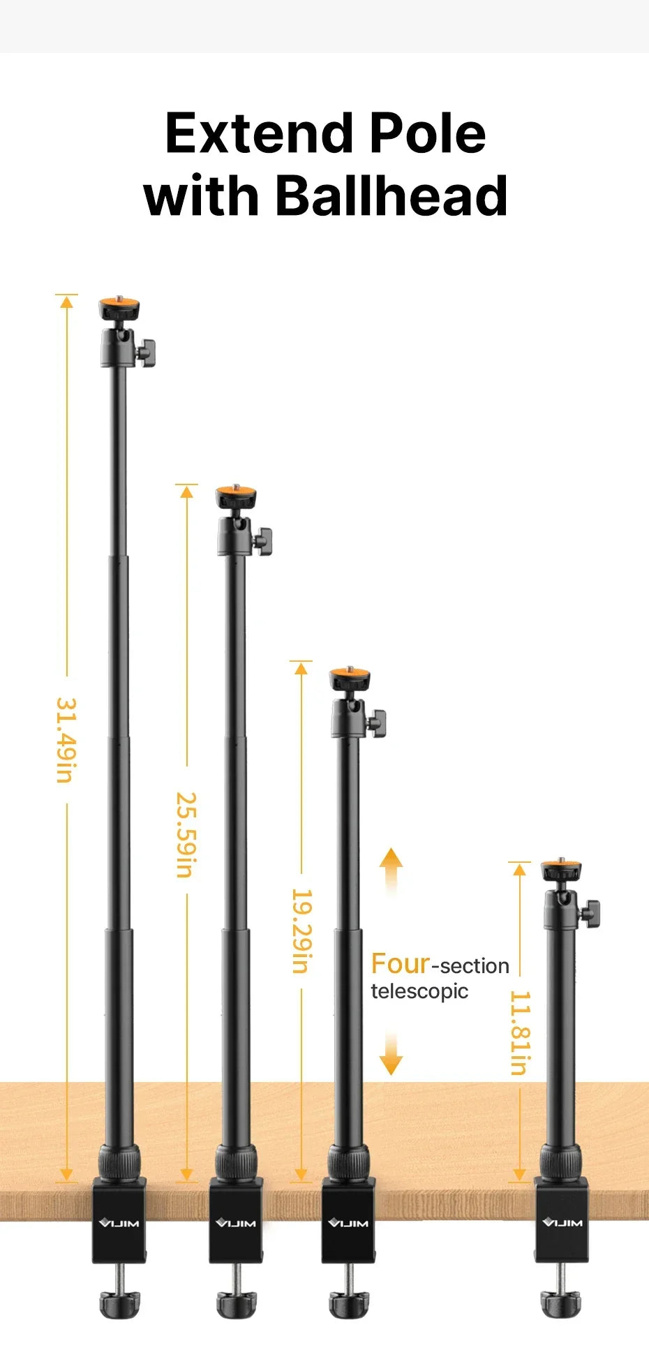 VIJIM K20 Pro Desktop LED Panel Light