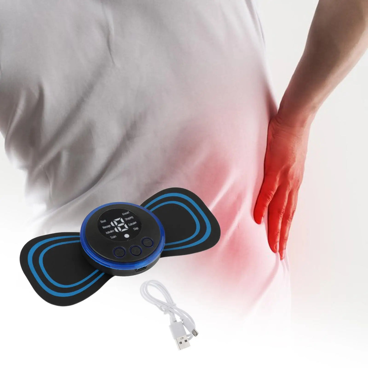 Adjustable Reusable Mini Electric Neck Massager