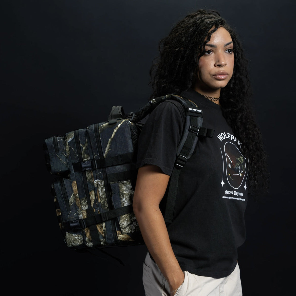 25L Backpack Realtree Edge Black