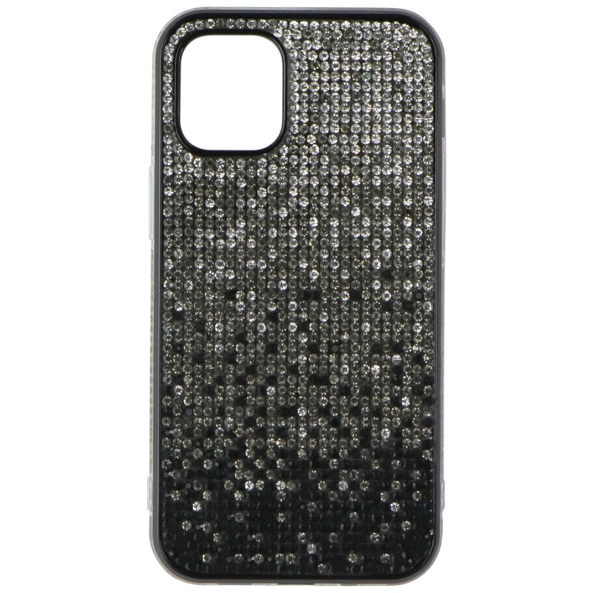 Airium Premium Case for Apple iPhone 12 Mini - Clear / Black Crystals - New